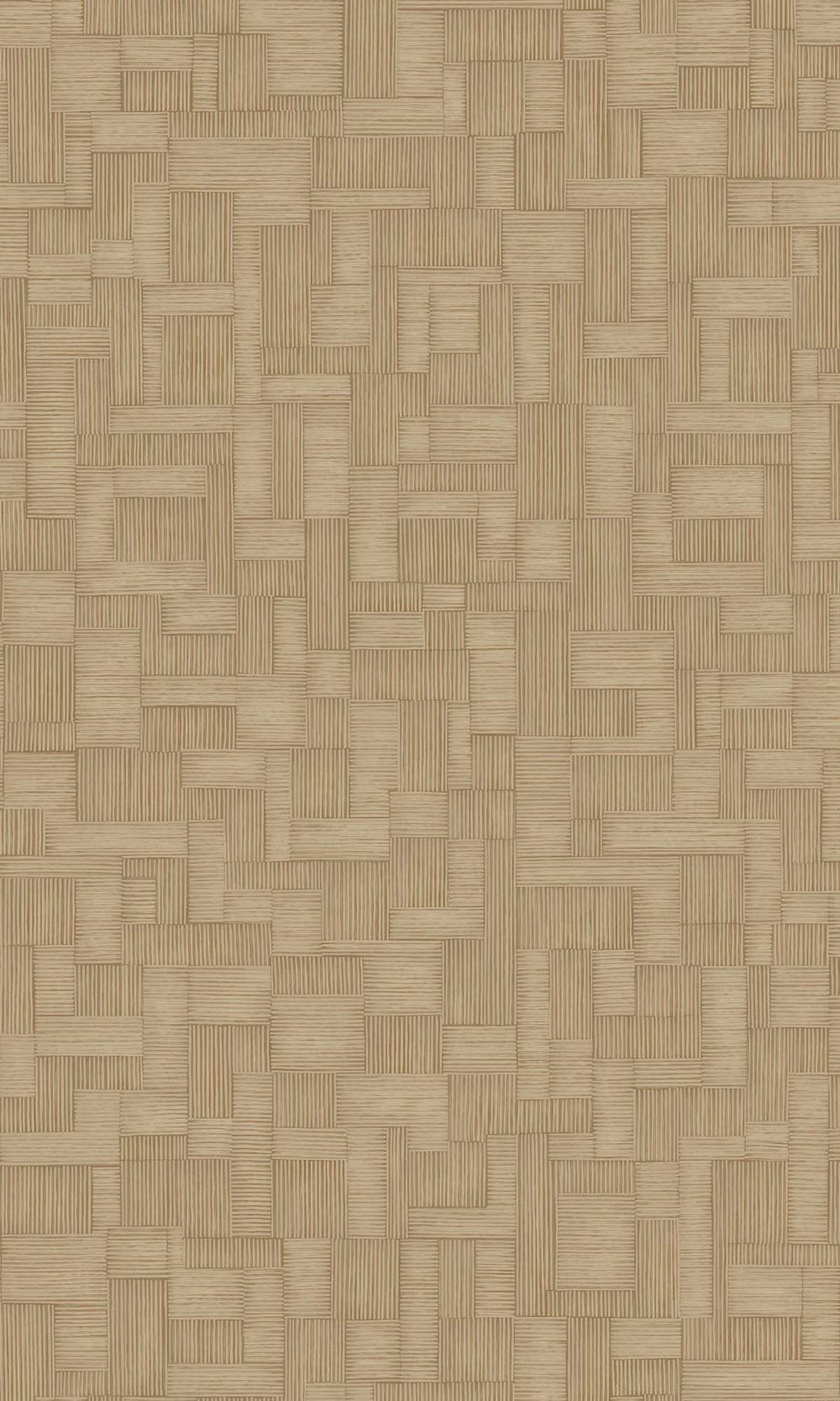 Montecito Rattan Parquet Wallpaper R10450