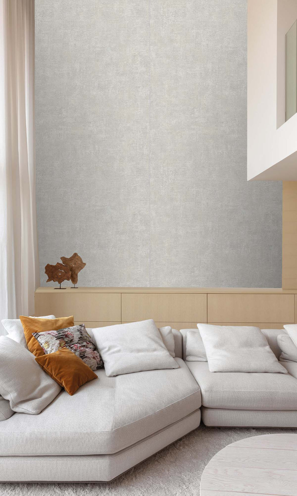 Silver Birch Polished Plaster Wallpaper R10451