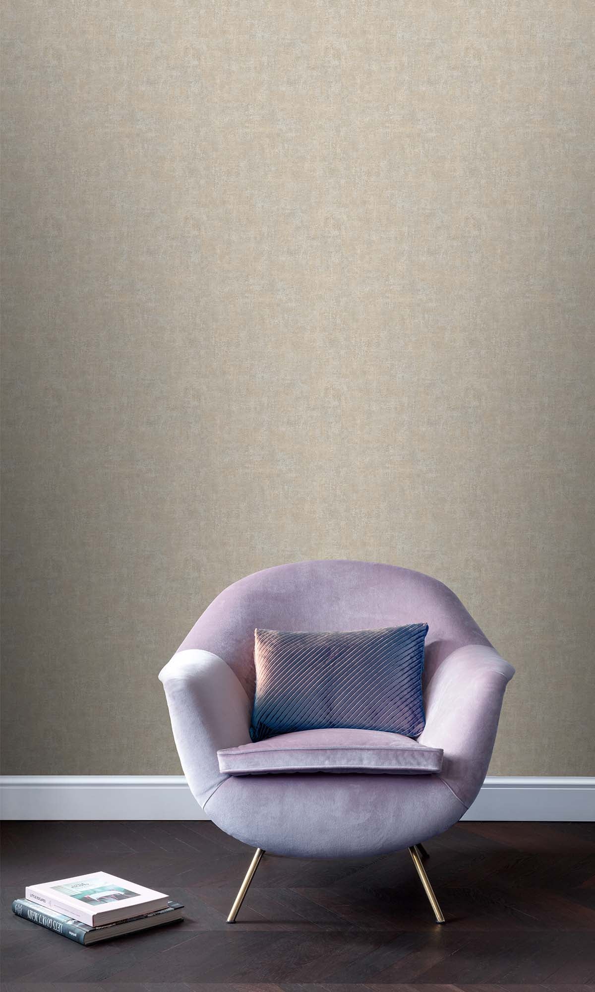 Gypsum Sand Polished Plaster Wallpaper R10452