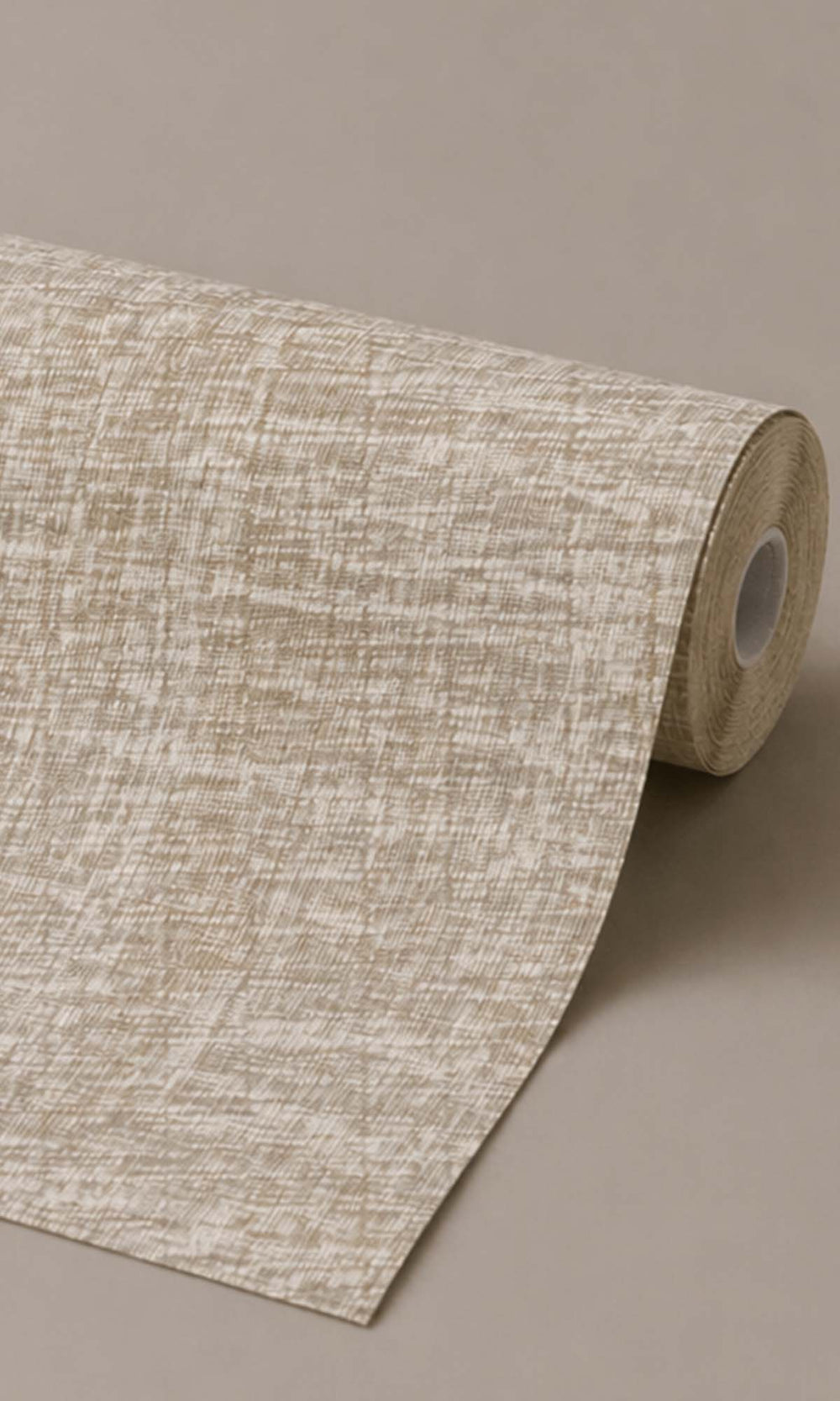 Tranquil Taupe Trompe-loeil Print Wallpaper R10455