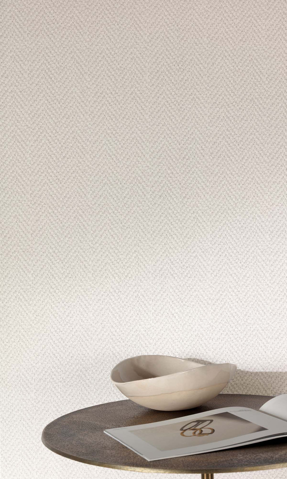 Lauren's Lace Herringbone Print Wallpaper R10459