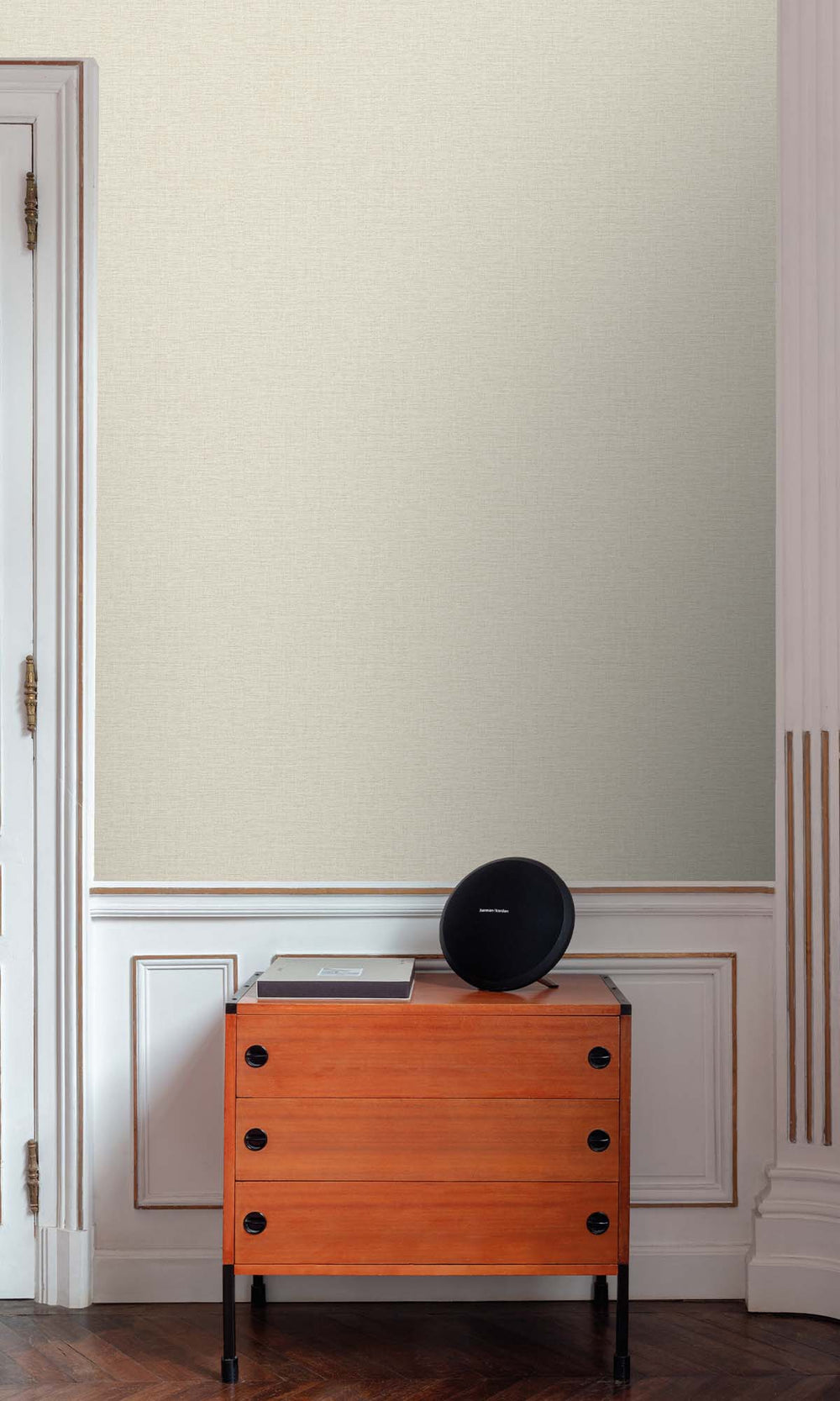 Satin Linen Faux Linen Weave Wallpaper R10465