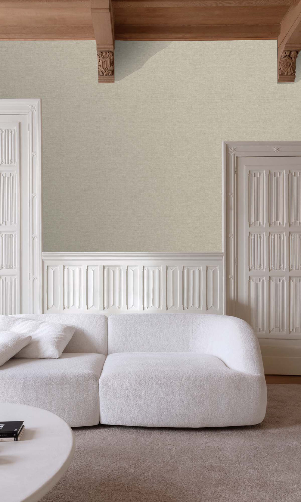 Napa Faux Linen Weave Wallpaper R10474