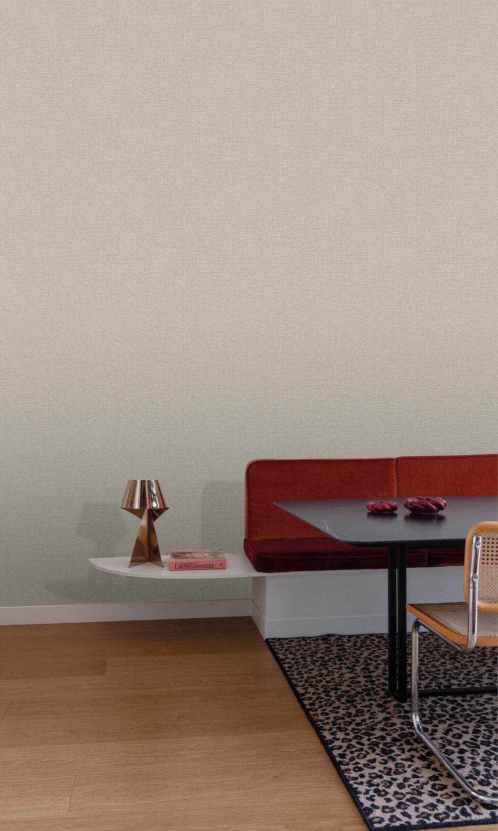 Napa Faux Linen Weave Wallpaper R10474