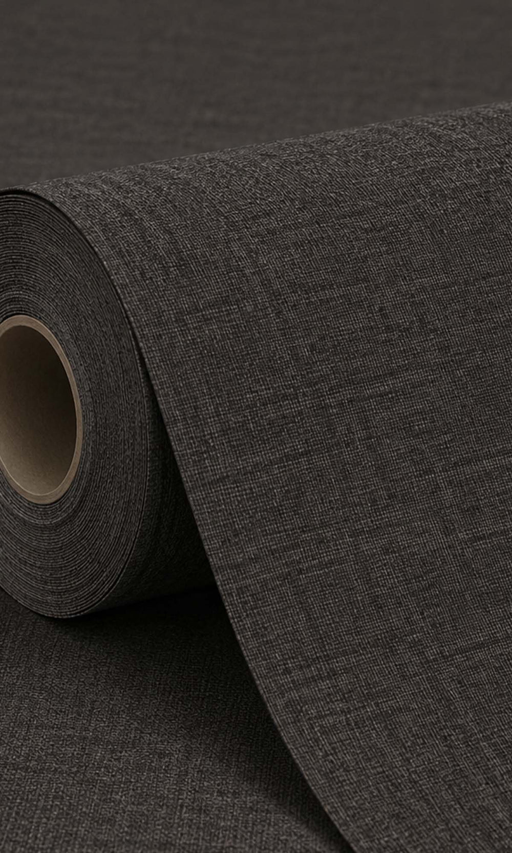 Phantom Mist Faux Linen Weave Wallpaper R10477