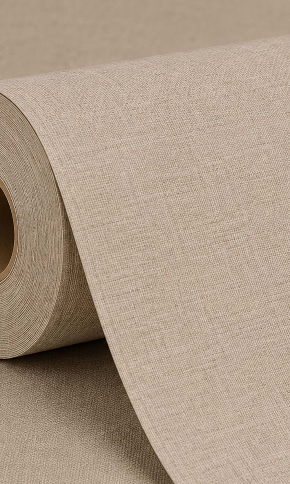 Sandshell Faux Linen Weave Wallpaper R10479