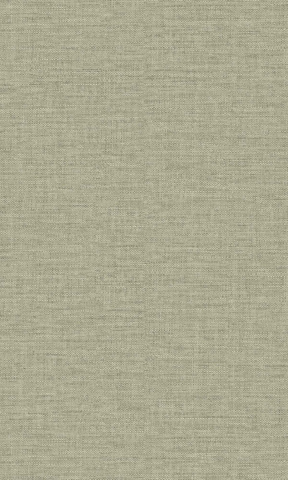 Northgate Green Faux Linen Weave Wallpaper R10481