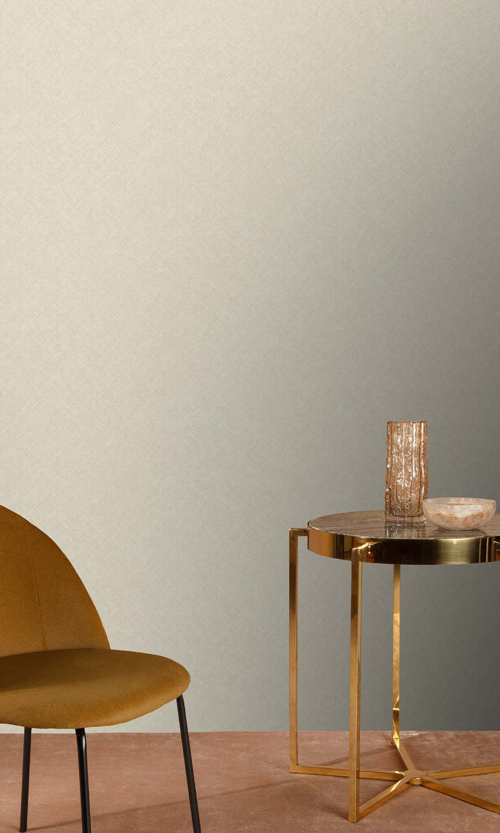 Crepe Papier Faux Hand Weave Wallpaper R10485