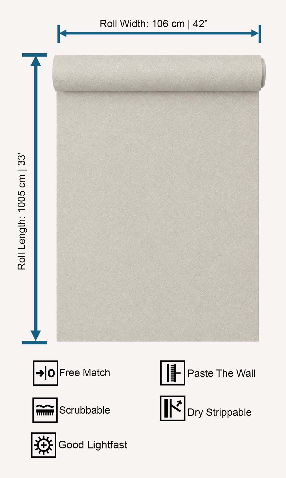 Kamenozoki Grey Faux Hand Weave Wallpaper R10486