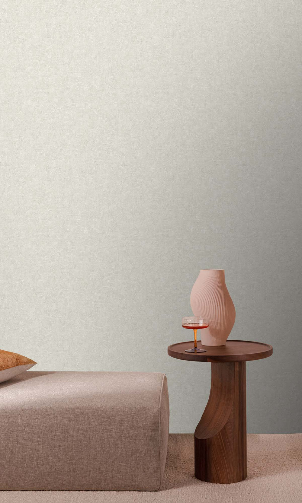 Oyster Haze Faux Stone Effect Wallpaper R10490
