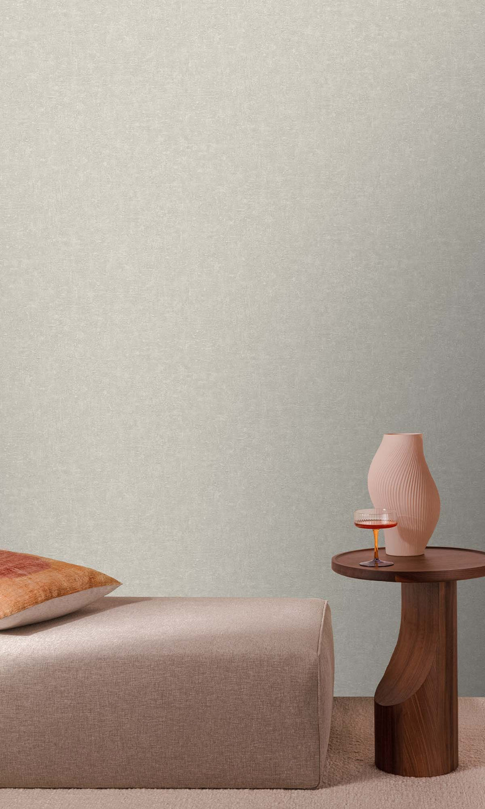 Silver Birch Faux Stone Effect Wallpaper R10495