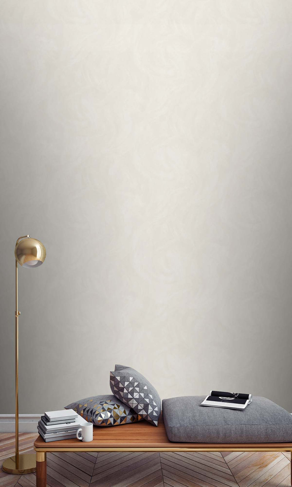 Sauvignon Faux Stucco Print Wallpaper R10496