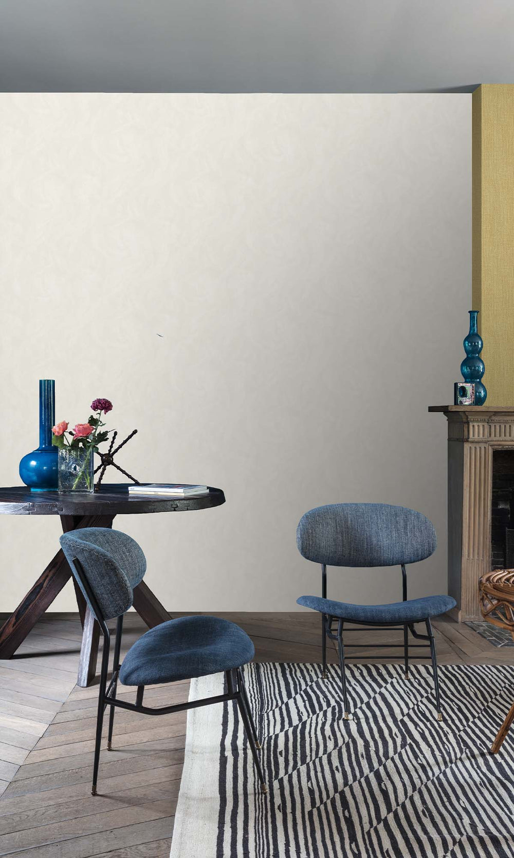 Sauvignon Faux Stucco Print Wallpaper R10496
