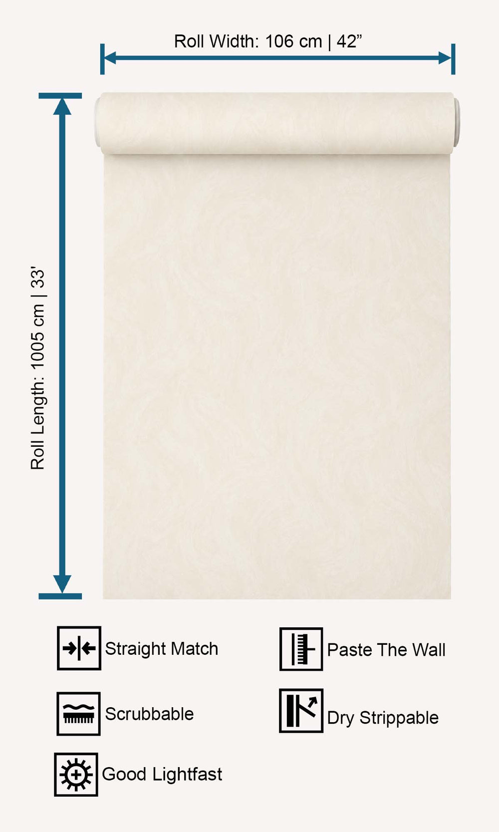 Thistle Grey Faux Stucco Print Wallpaper R10498