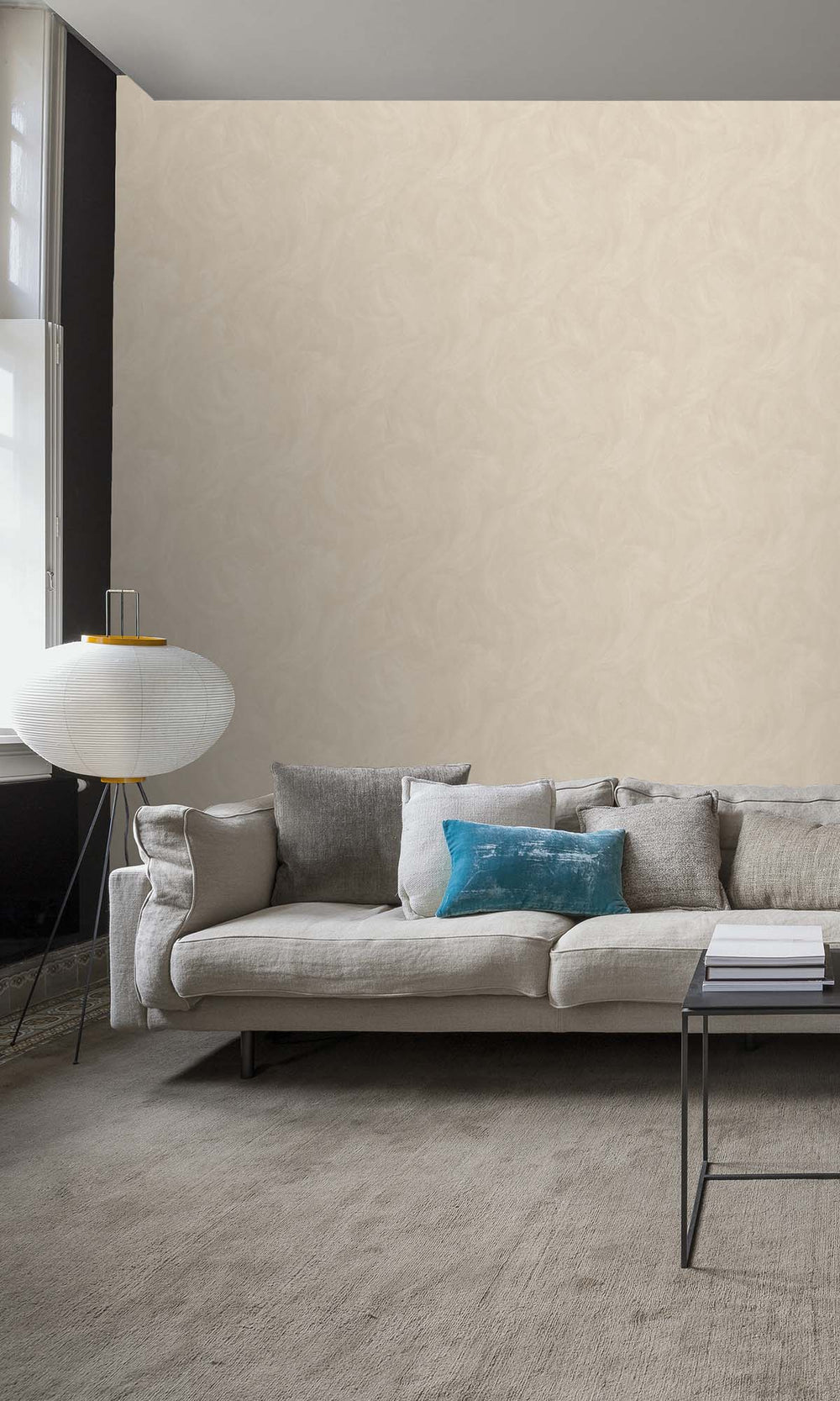Ostrich Egg Faux Stucco Print Wallpaper R10500