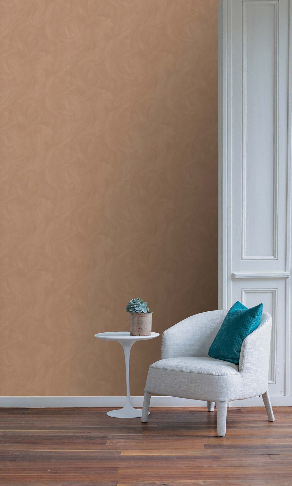 Macaroon Faux Stucco Print Wallpaper R10503