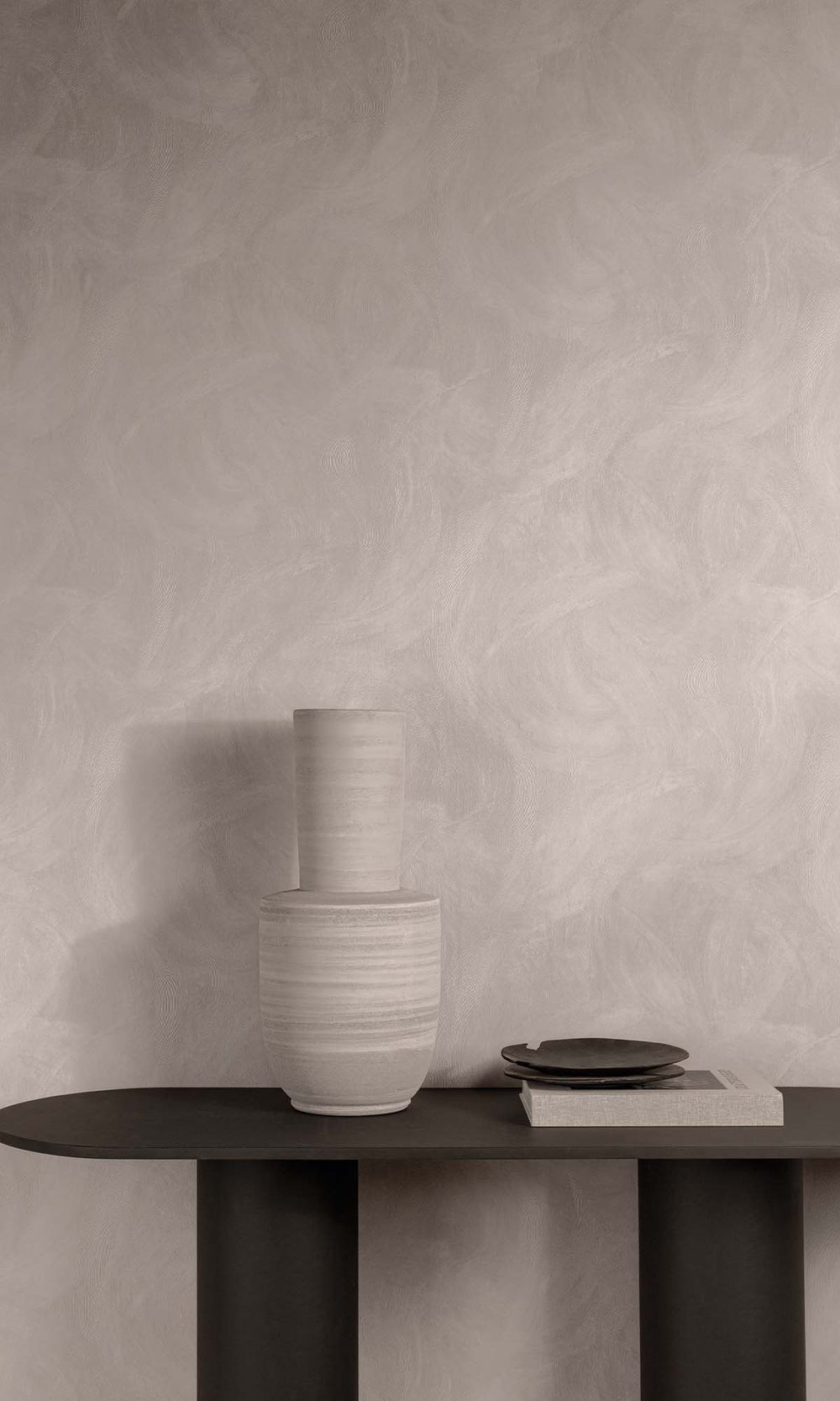 Pumice Stone Faux Stucco Print Wallpaper R10505