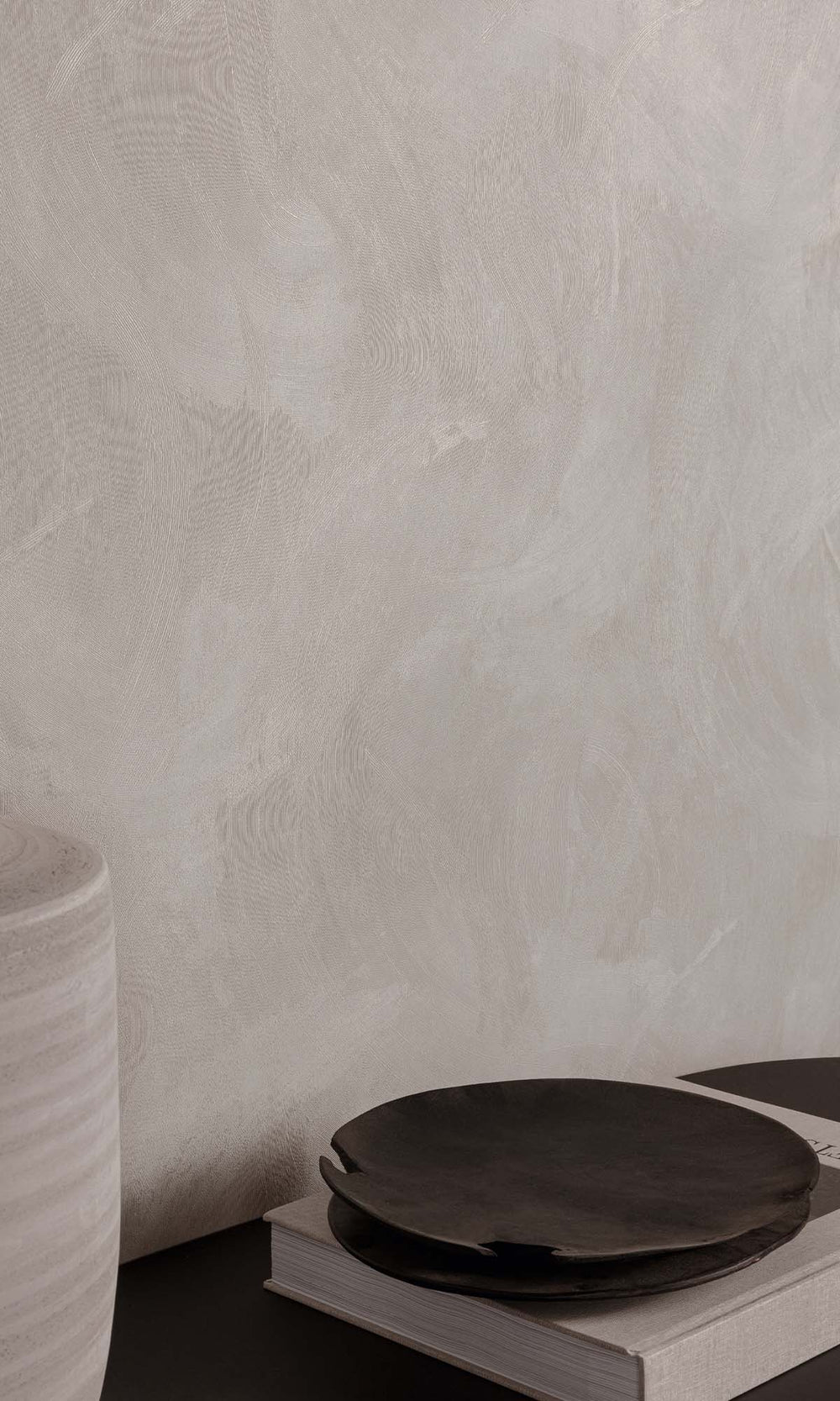 Pumice Stone Faux Stucco Print Wallpaper R10505
