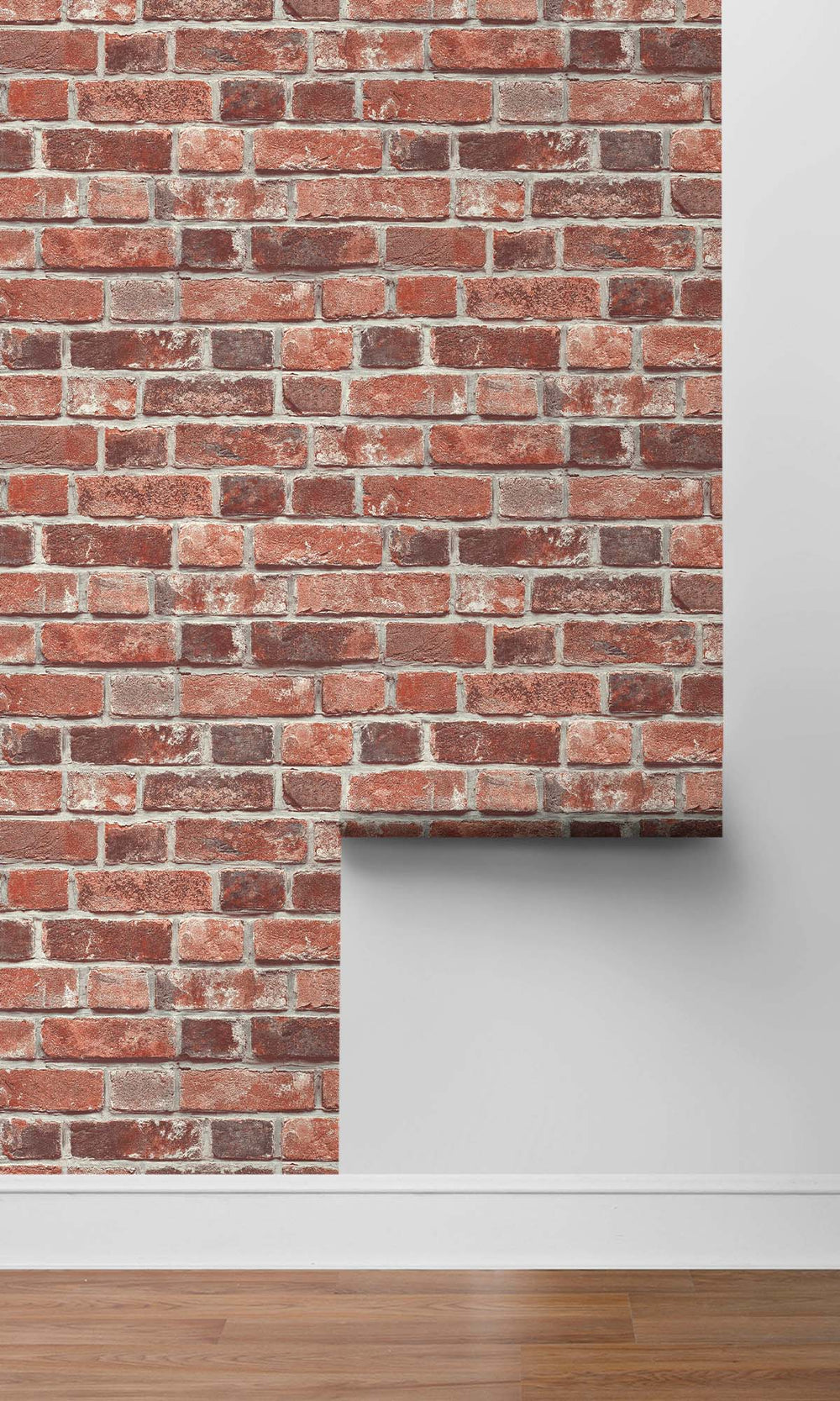 Red Hook Rustic Brick Peel & Stick Wallpaper RPS10510