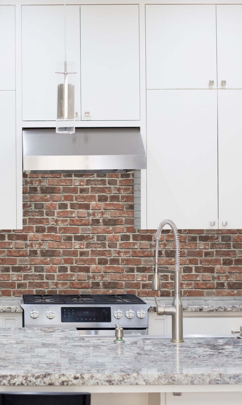 Red Hook Rustic Brick Peel & Stick Wallpaper RPS10510