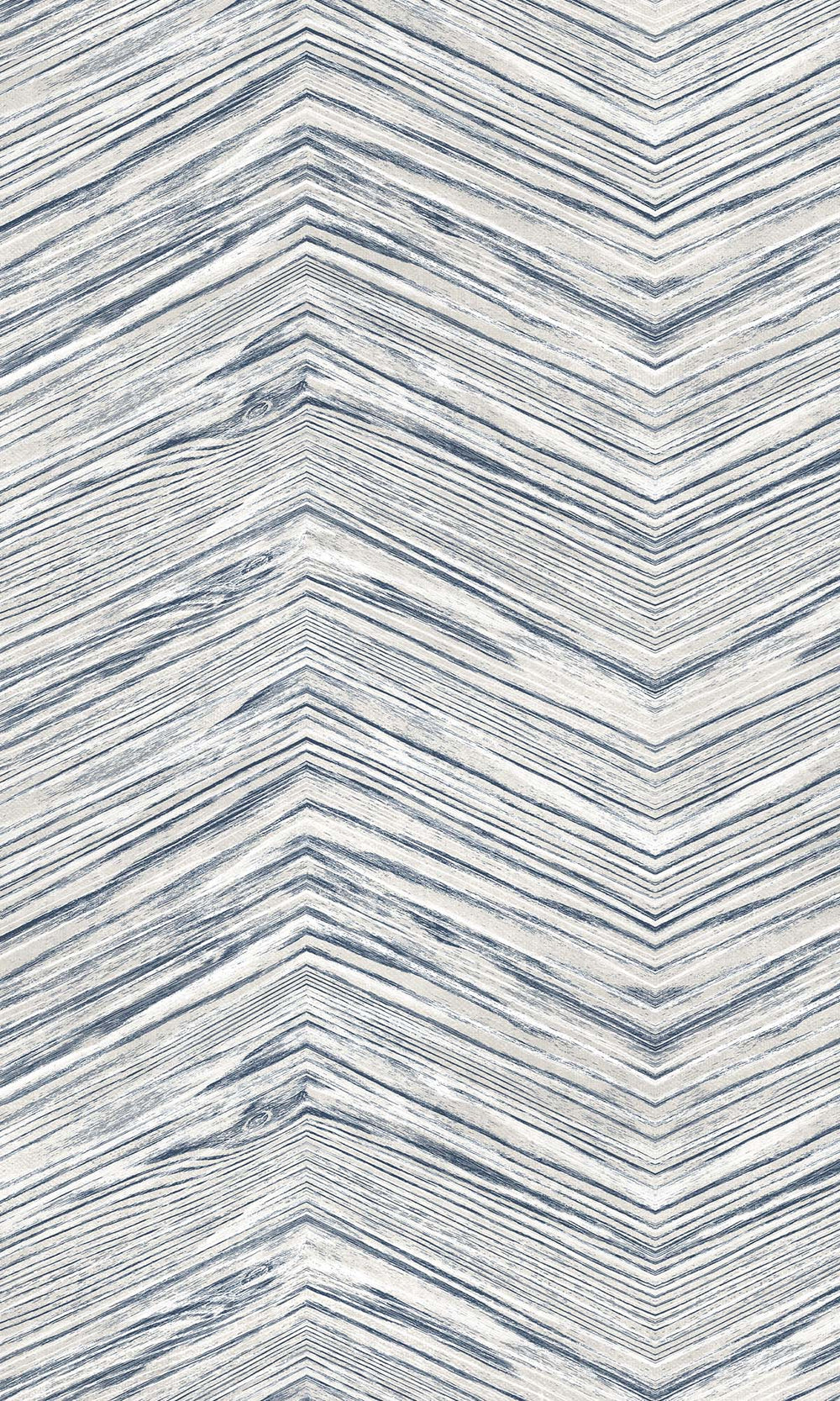 Annapolis Blue Rustic Chevron Peel & Stick Wallpaper RPS10521