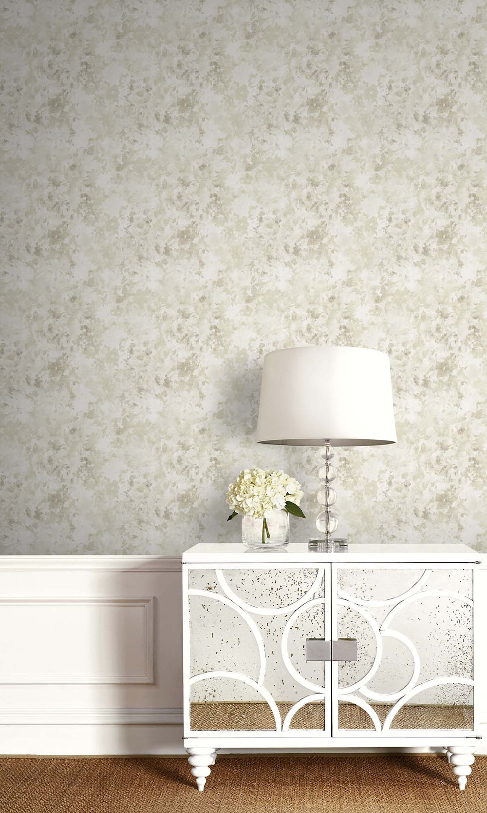 Crepe Papier Abstract Floral Peel & Stick Wallpaper RPS10531