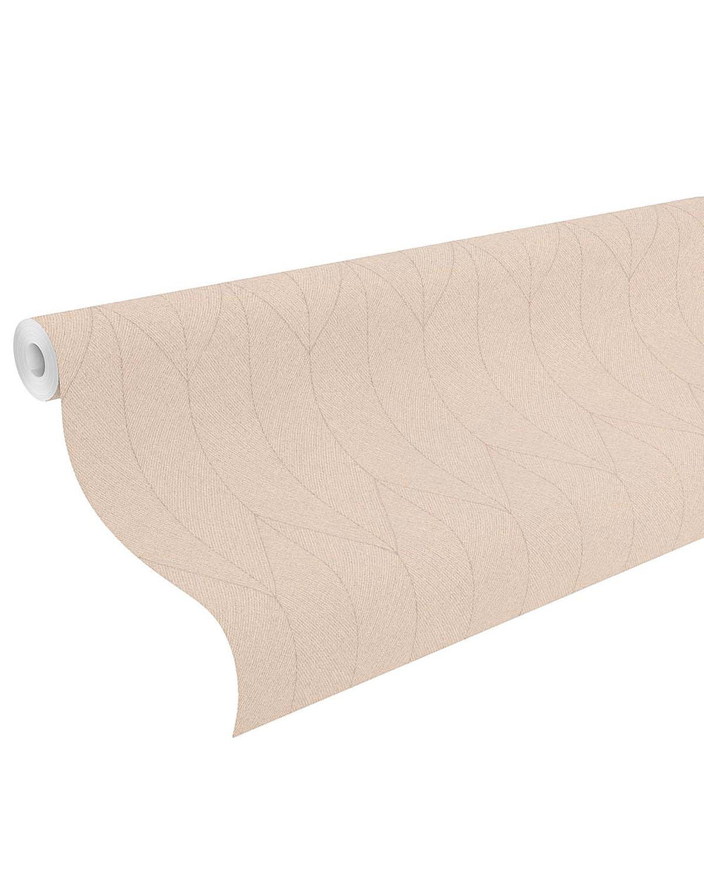 Swiss Coffee Chevron Print Wallpaper R10545