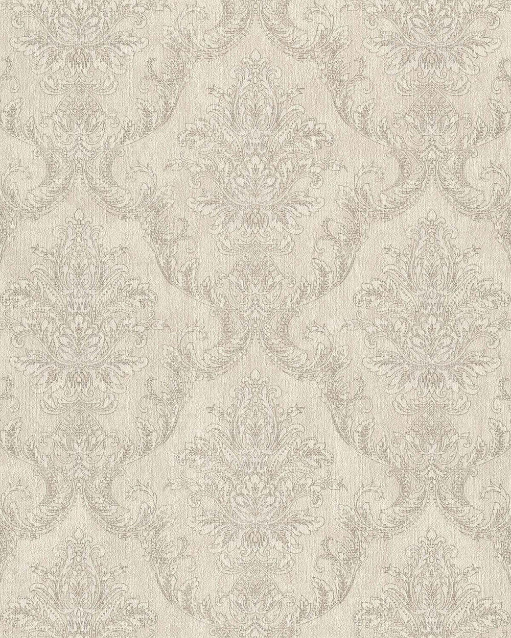 Grey By Me Classic Damask Wallpaper R10549