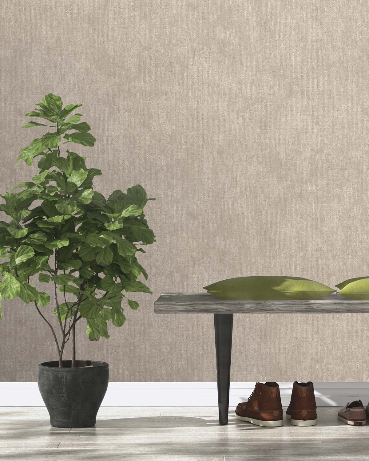 Birchwood Vertical Weave Wallpaper R10554