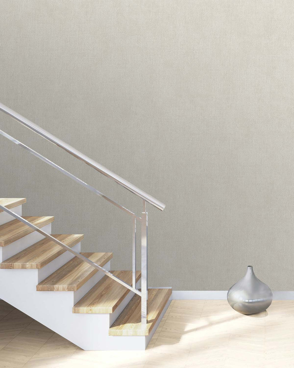 Faded Forest Vertical Weave Wallpaper R10556