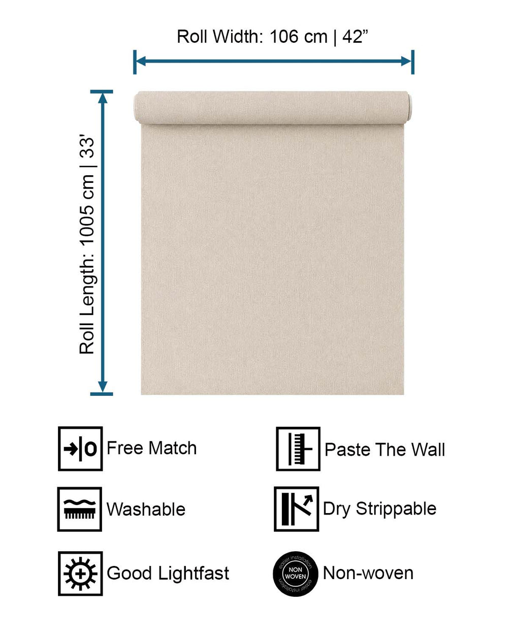 Wheat Sheaf Vertical Weave Wallpaper R10557