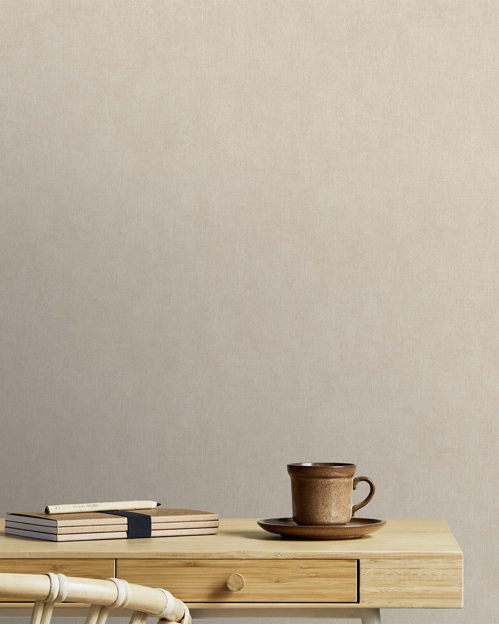 Wheat Sheaf Vertical Weave Wallpaper R10557