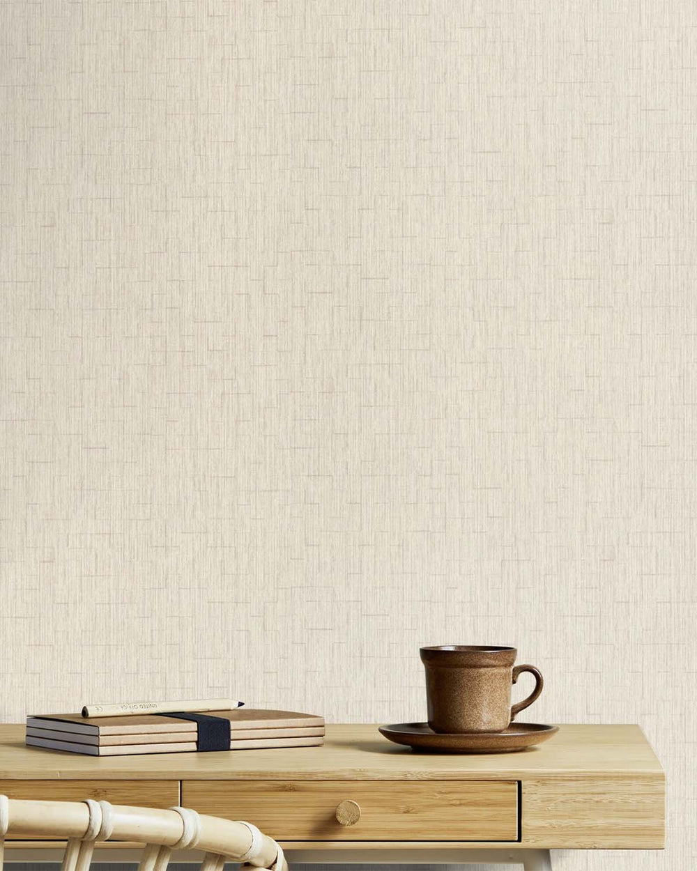 Parisian Cashmere Intertwined Lines Wallpaper R10562