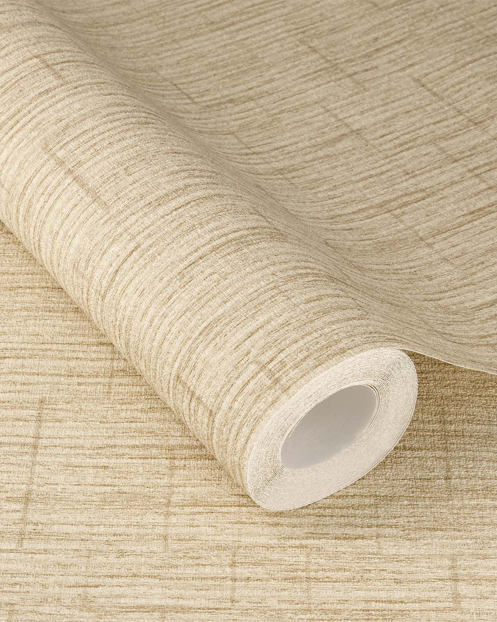 Almond Latte Intertwined Lines Wallpaper R10565