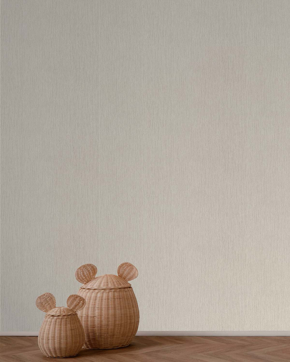 Oyster Haze Plain Print Wallpaper R10569