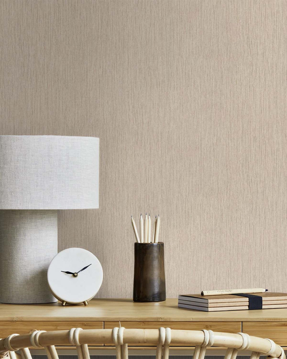 Birchwood Plain Print Wallpaper R10573