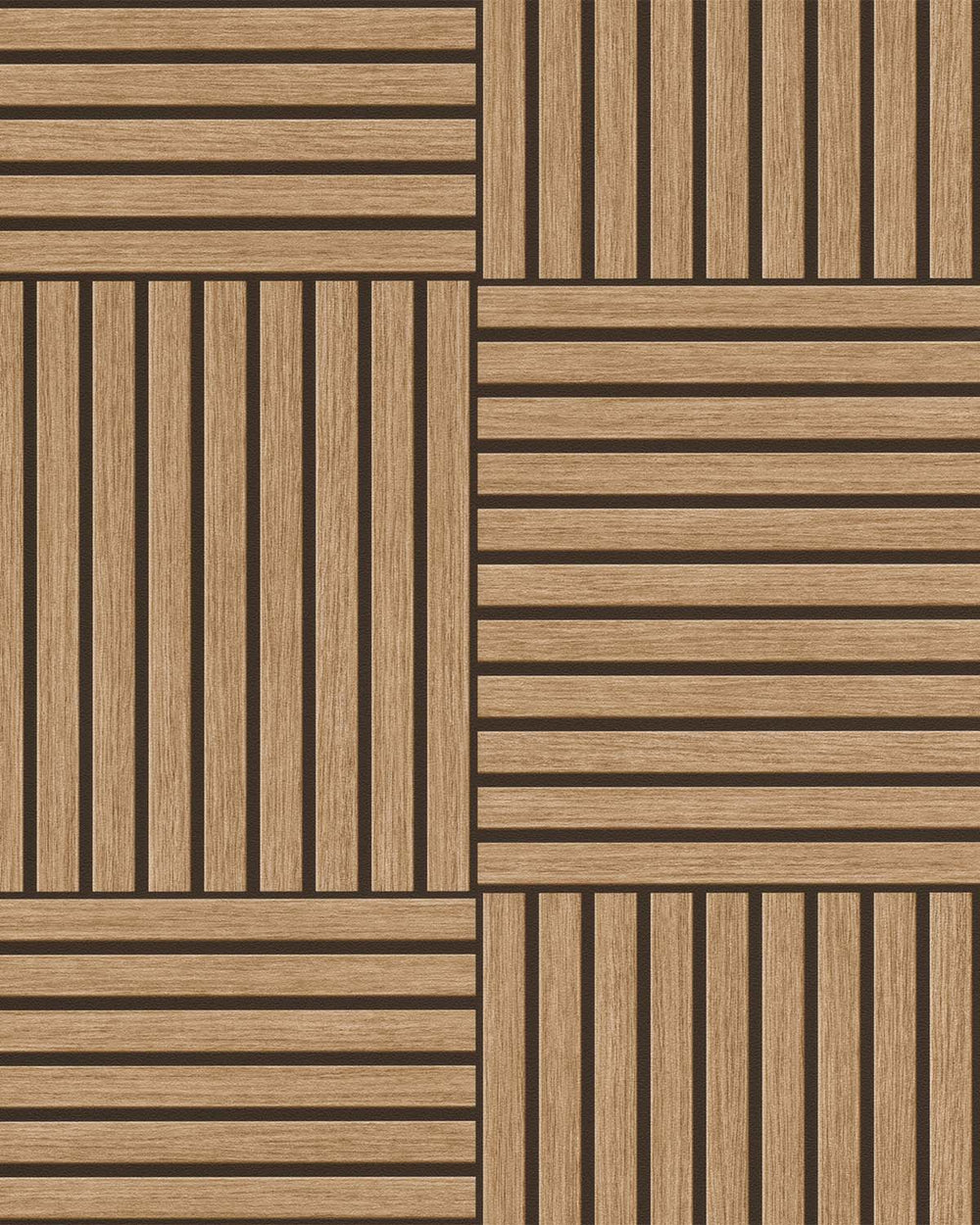 Cinnamon Crunch Wood Effect Wallpaper R10575