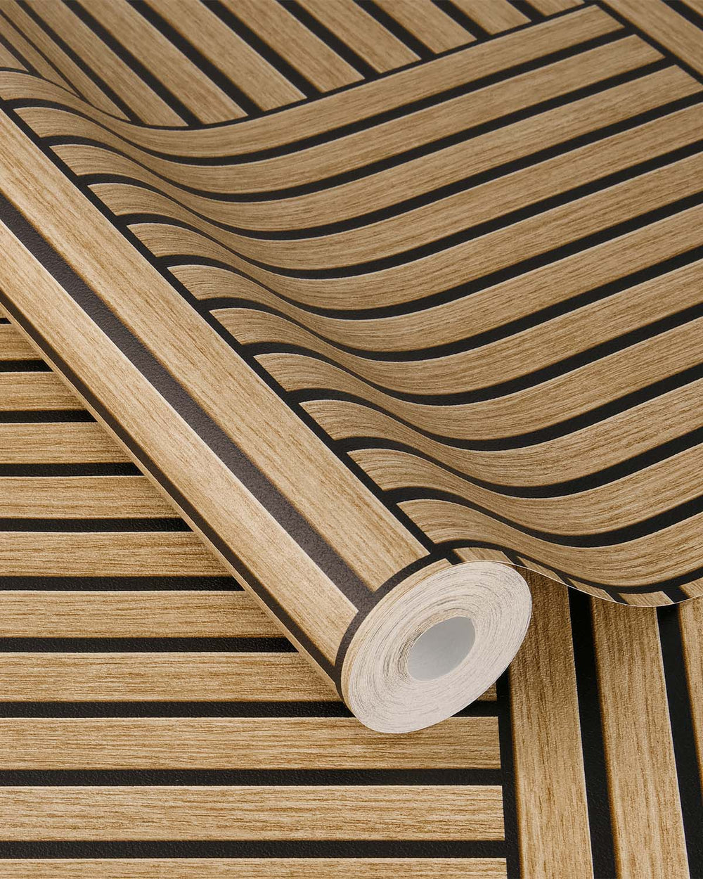 Cinnamon Crunch Wood Effect Wallpaper R10575