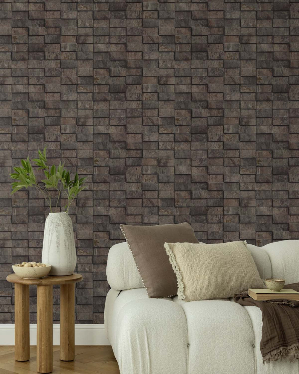 Hayden Valley Uneven Tile Wallpaper R10578