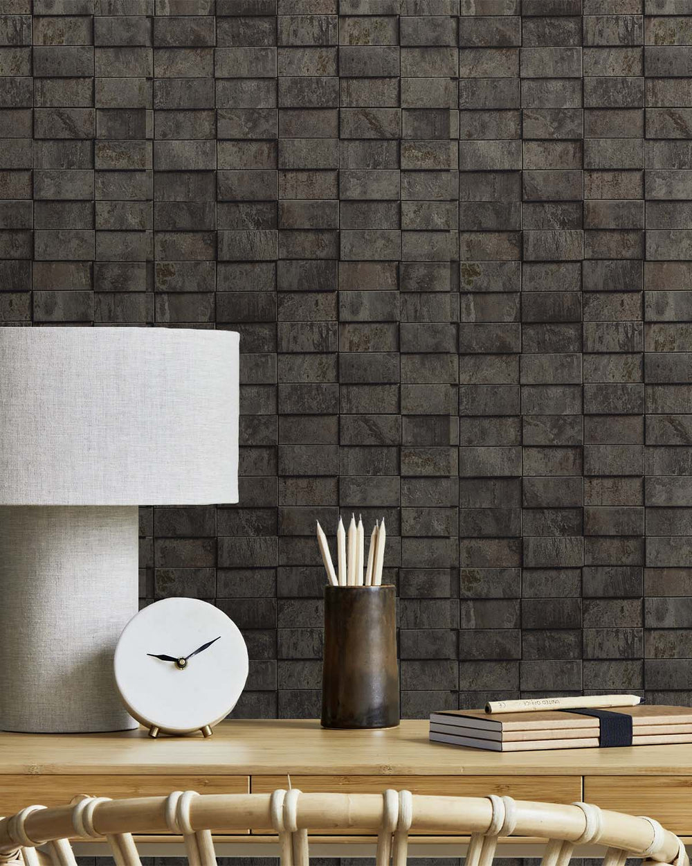 Hayden Valley Uneven Tile Wallpaper R10578