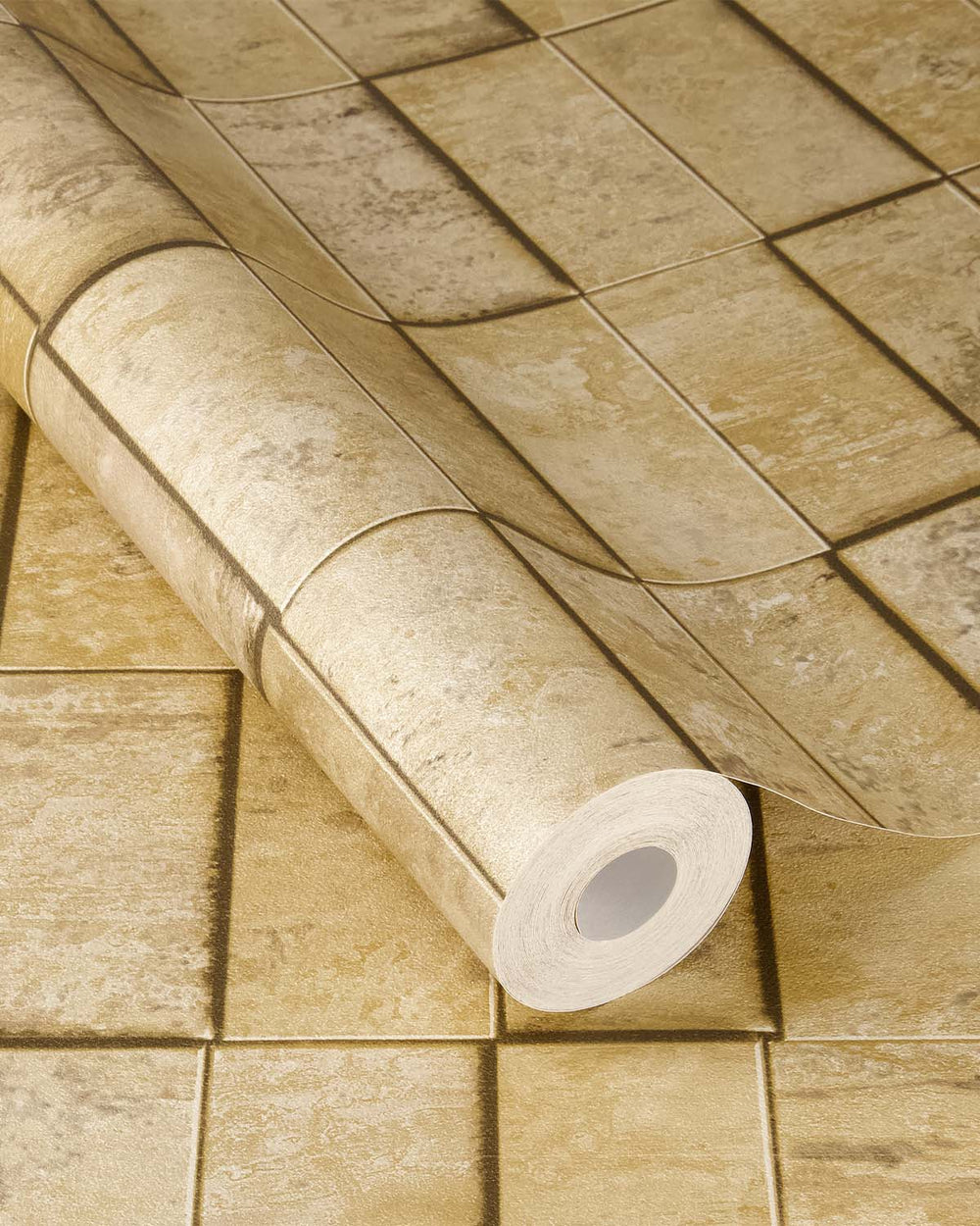 Golden Egg Uneven Tile Wallpaper R10579