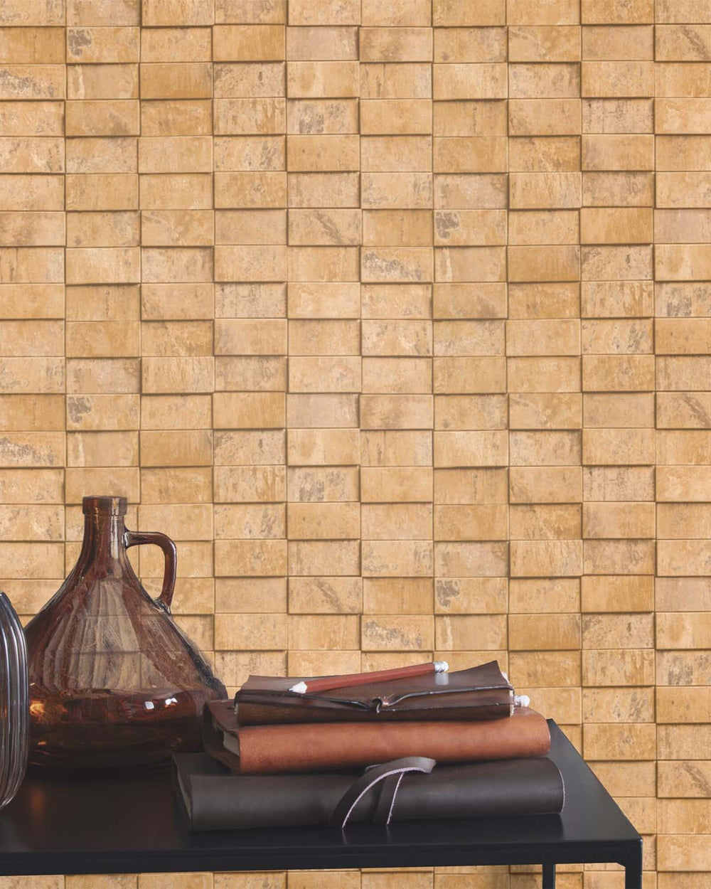 Golden Egg Uneven Tile Wallpaper R10579