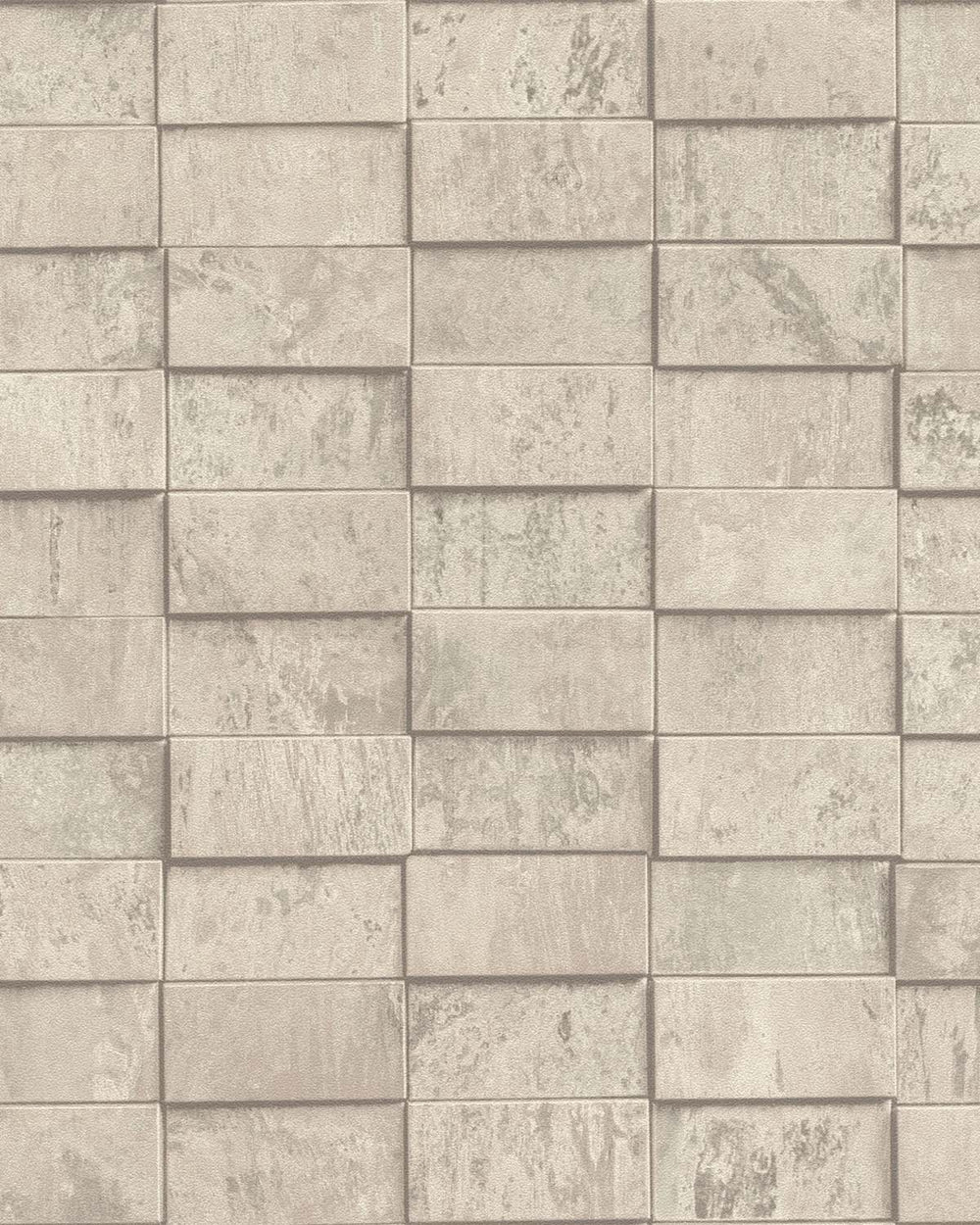 Steveareno Beige Uneven Tile Wallpaper R10580