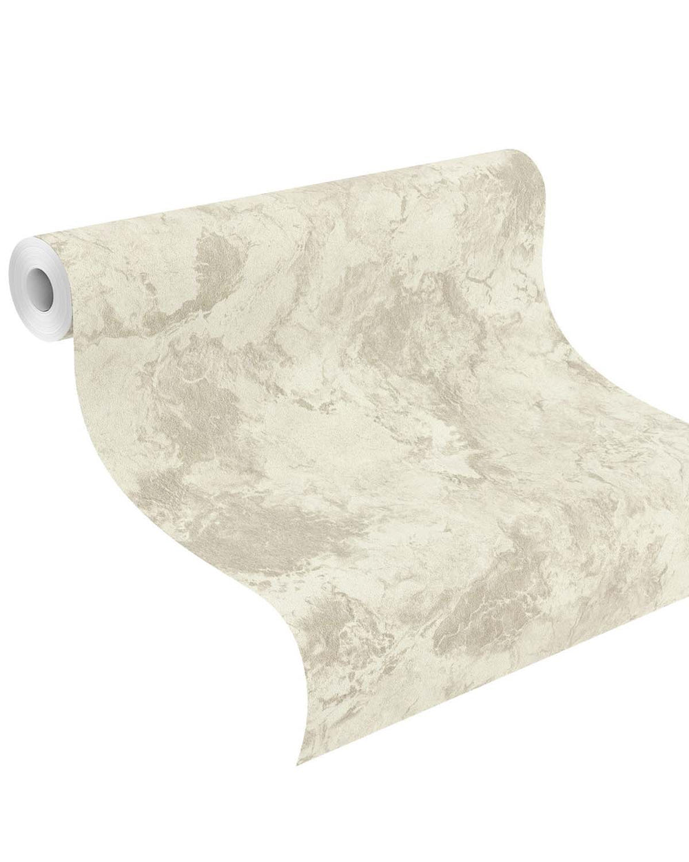 Antique White Abstract  Concrete Effect Wallpaper R10581