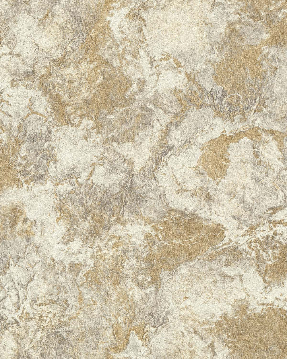 Flickering Gold Abstract  Concrete Effect Wallpaper R10582