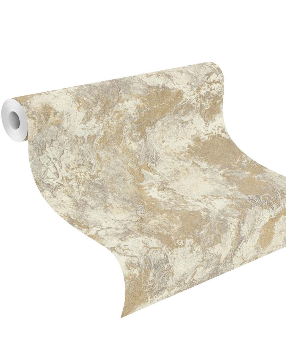 Flickering Gold Abstract  Concrete Effect Wallpaper R10582