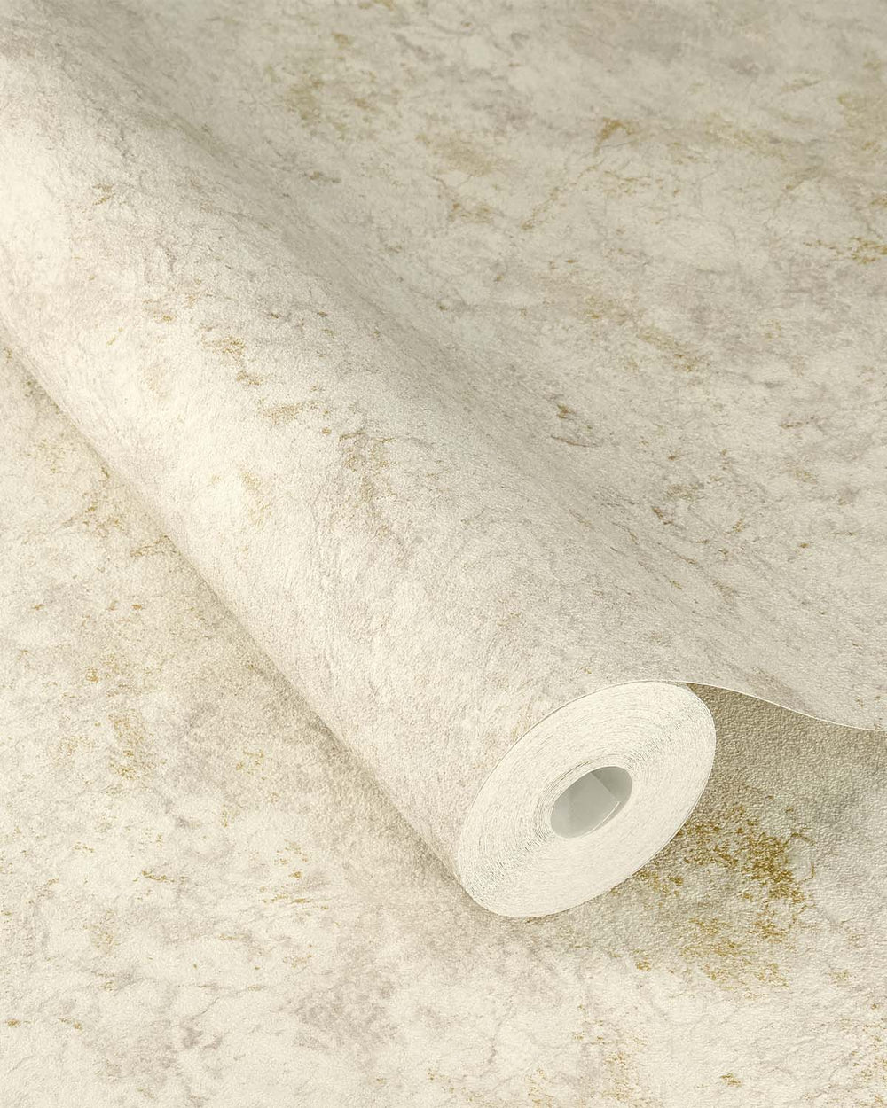 Spanish White Faux Concrete Wallpaper R10589
