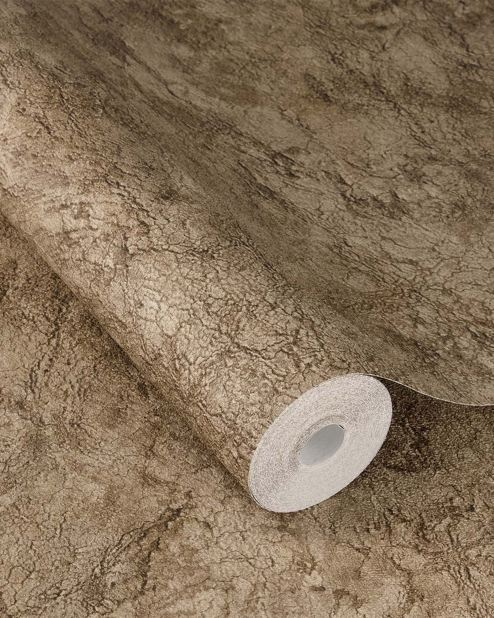Greyish Brown Faux Concrete Wallpaper R10591