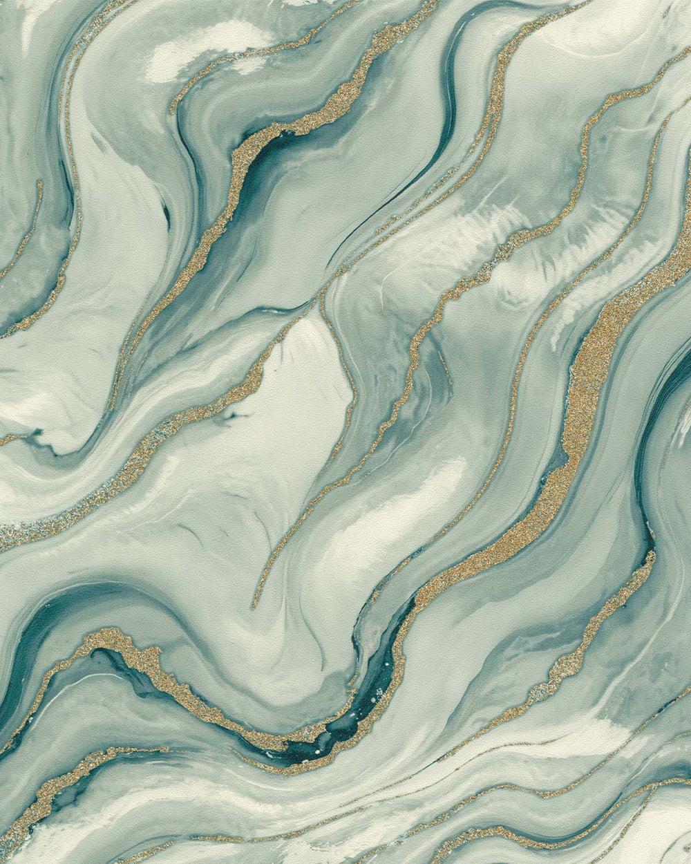Drizzle Faux Marble Print Wallpaper R10595