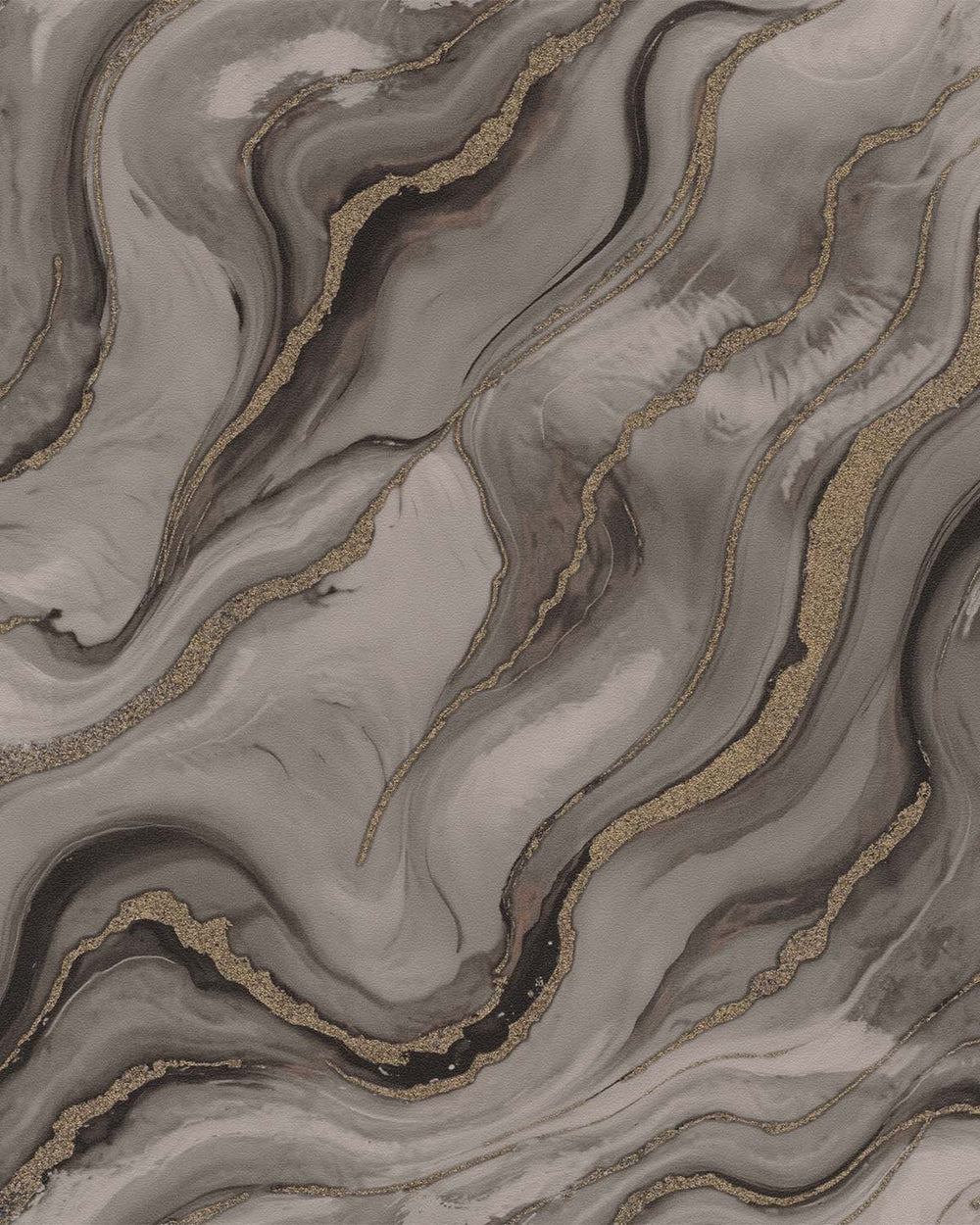 Oswego Tea Faux Marble Print Wallpaper R10596
